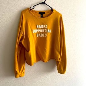 🖤 ✨PLUS SIZED ✨FOREVER 21 CROP TOP🖤